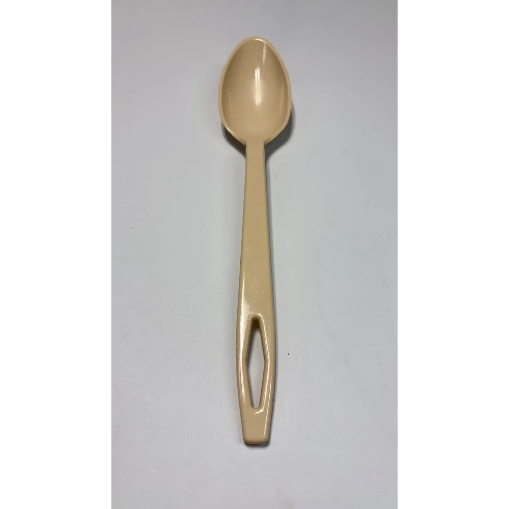 Tailor Made Products Almond Nylon Solid Serving Spoon #48 Elroy WI 11.5 Inch